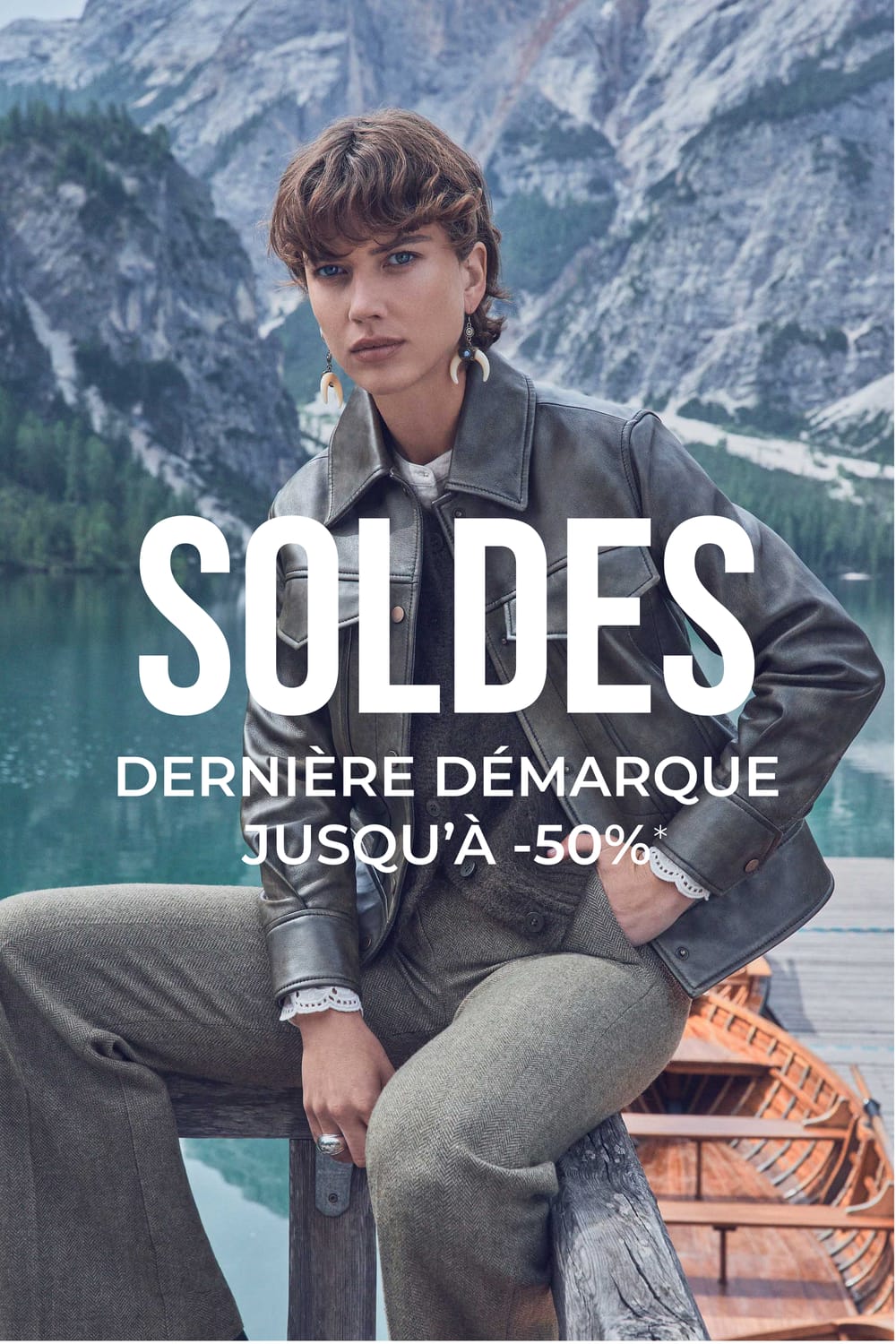 SOLDES Derni&egrave;re D&eacute;marque Jusqu'&agrave; - 50%