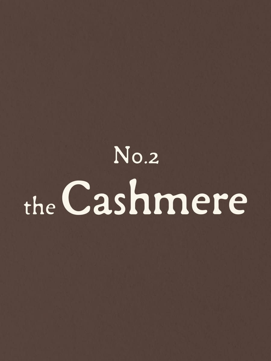 Number 2 the Cashmere