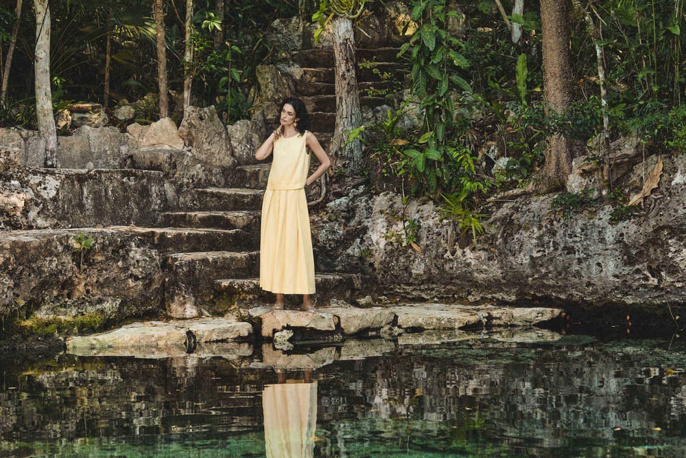 Long and midi skirts