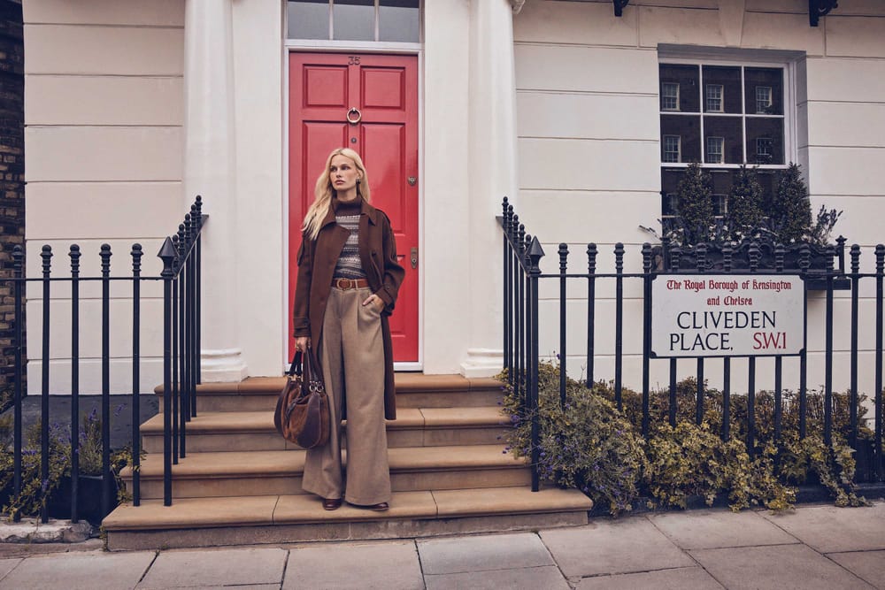 Wide trousers
