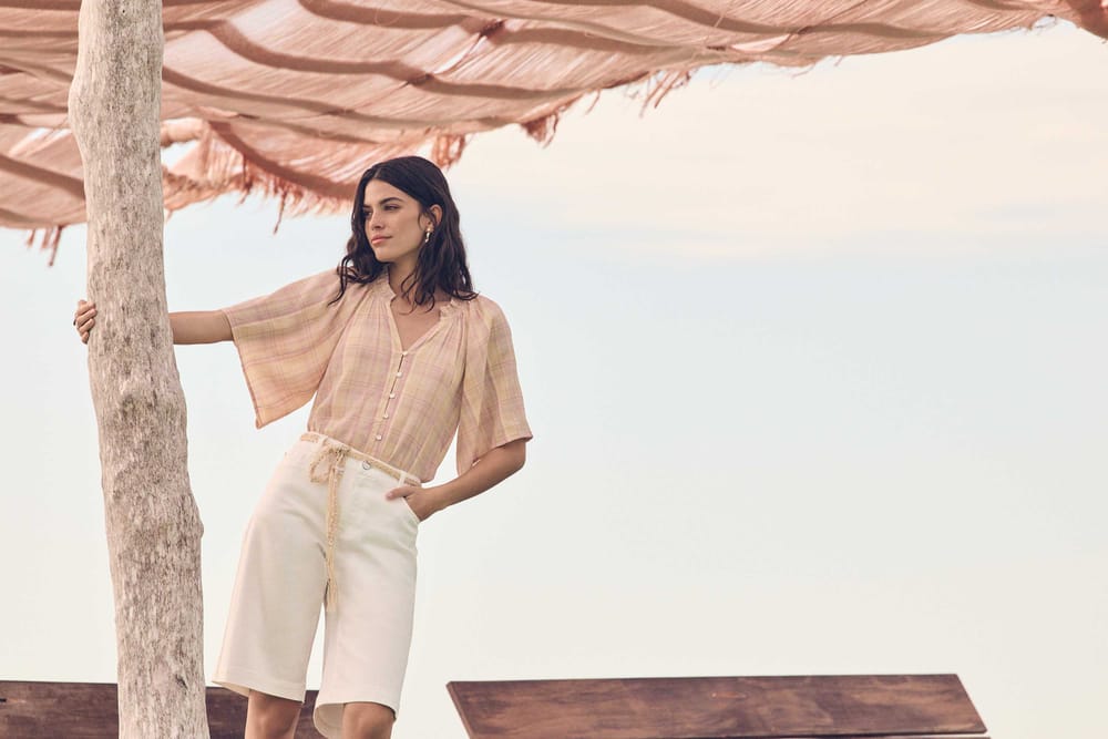 Blouses et chemises en coton