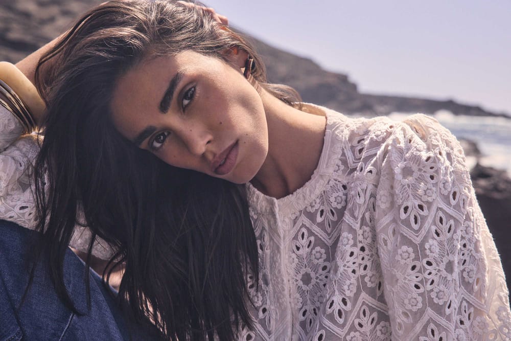 Cotton blouses and shirts