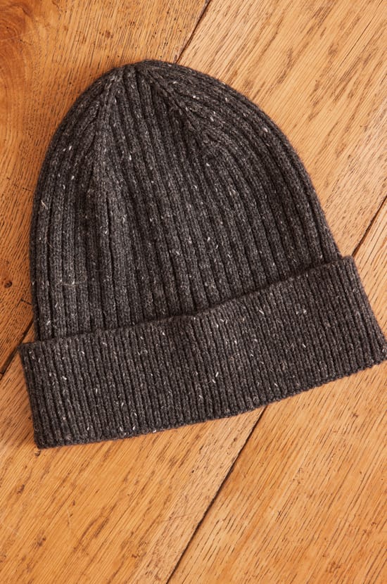 HAYDEN ribbed hat;${refinementColor}