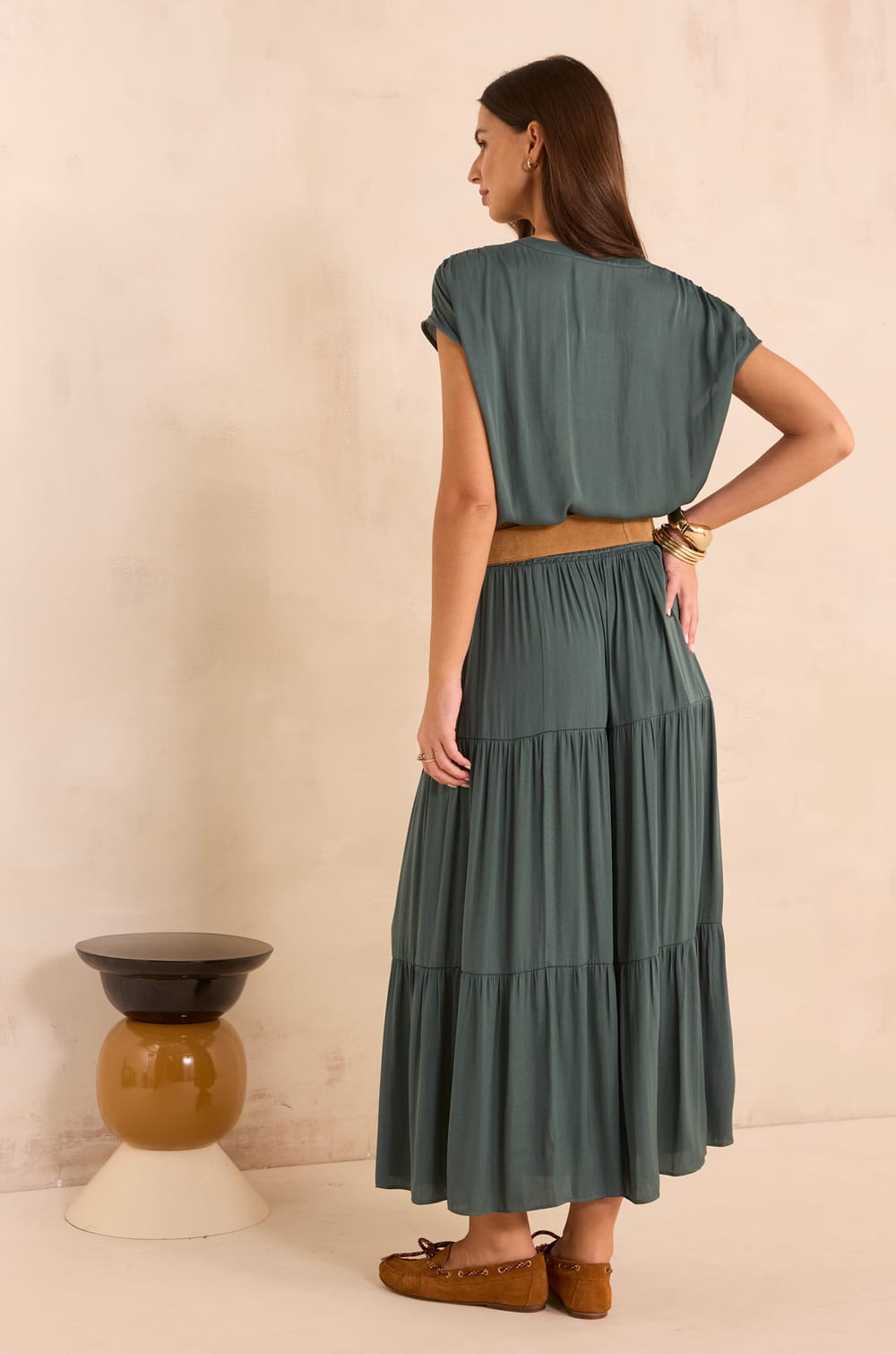 Jupe longue et fluide VIVE;${refinementColor}
