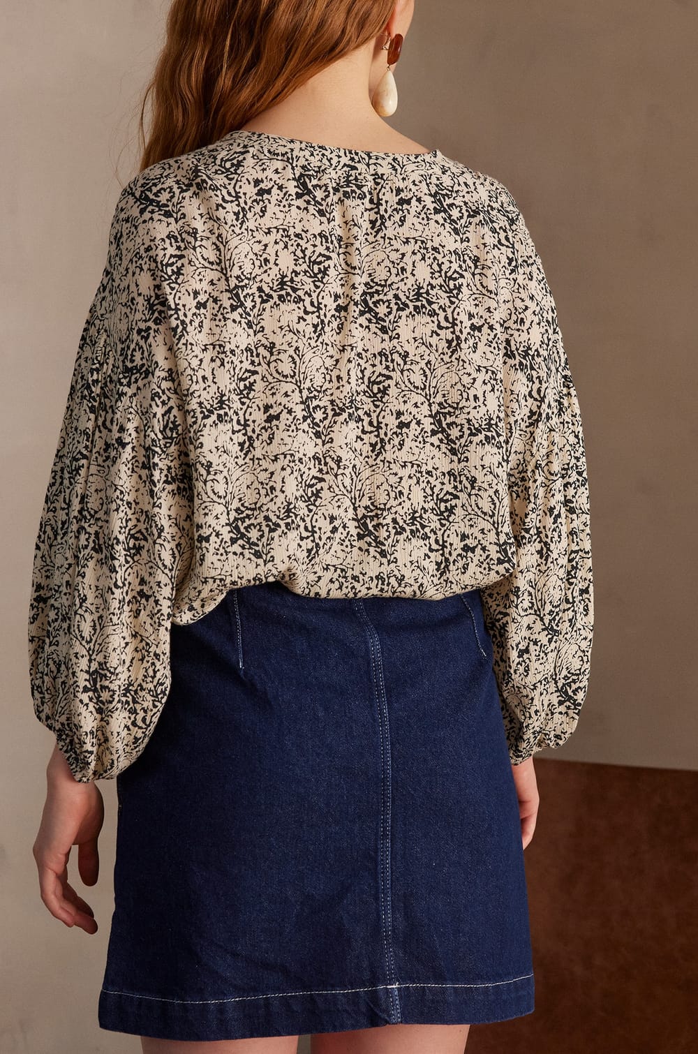 Blouse PROMISE imprim&eacute;e;${refinementColor}