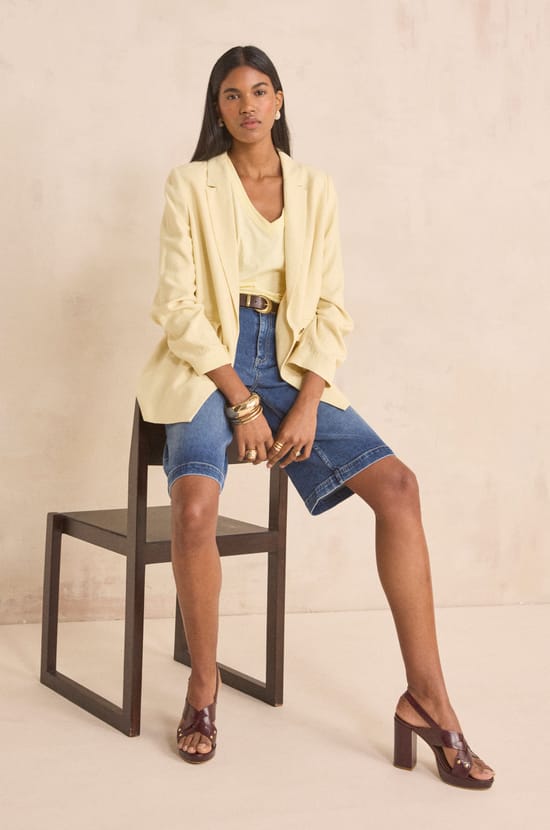 Veste &agrave; manches longues NELIA;${refinementColor}