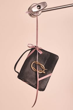 LEON MINI leather bag;${refinementColor}