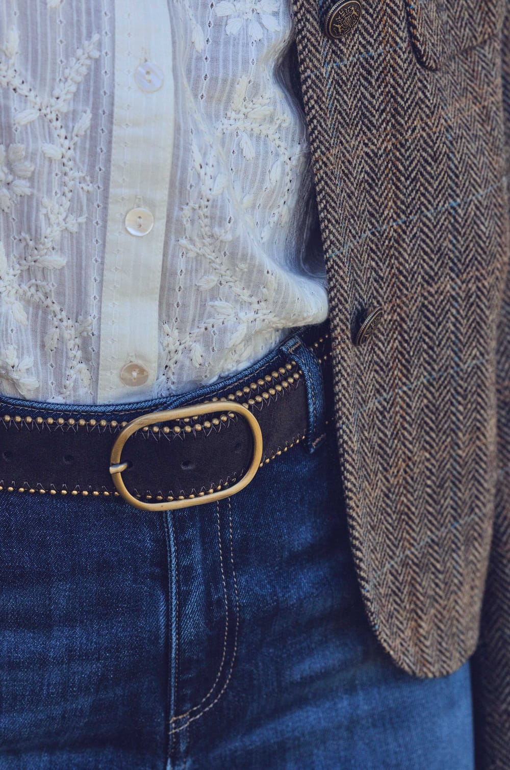 JASMINE leather Belt;${refinementColor}