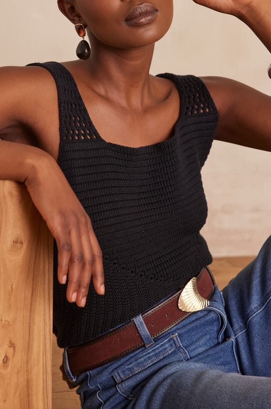 D&eacute;bardeur BAYA en coton;${refinementColor}
