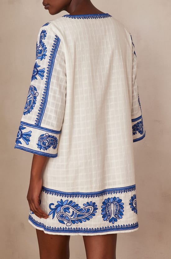 Robe MARGUERITE en coton;${refinementColor}
