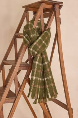 TIMEO checked scarf;${refinementColor}