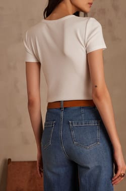 T-shirt ADAM en coton;${refinementColor}