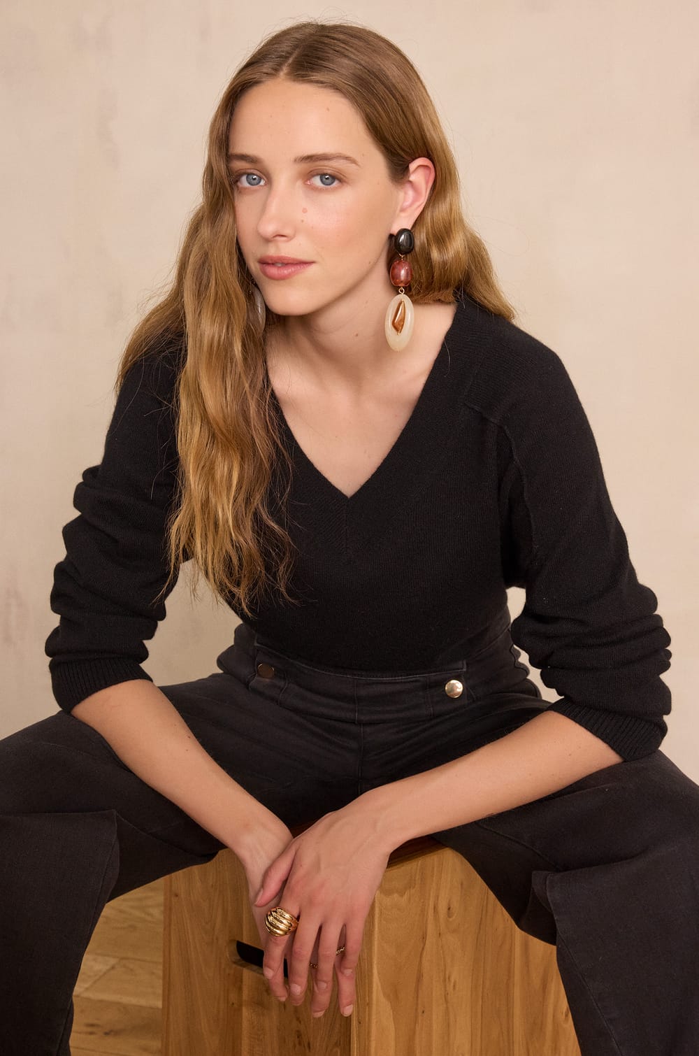 BARY jumper in 100% cashmere;${refinementColor}