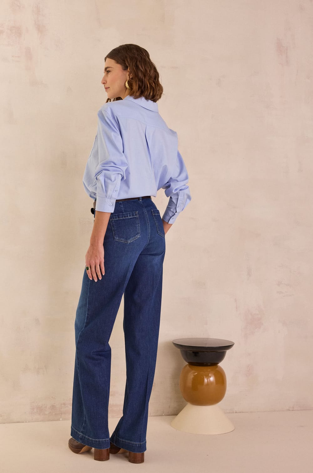 ANAIS Wide Jeans;${refinementColor}