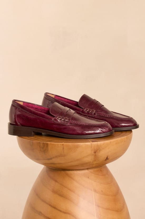 Mocassins en cuir ORNELLA;${refinementColor}