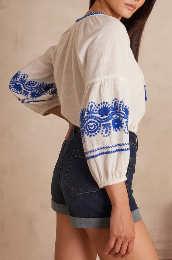 Chemise SIRENE en coton;${refinementColor}