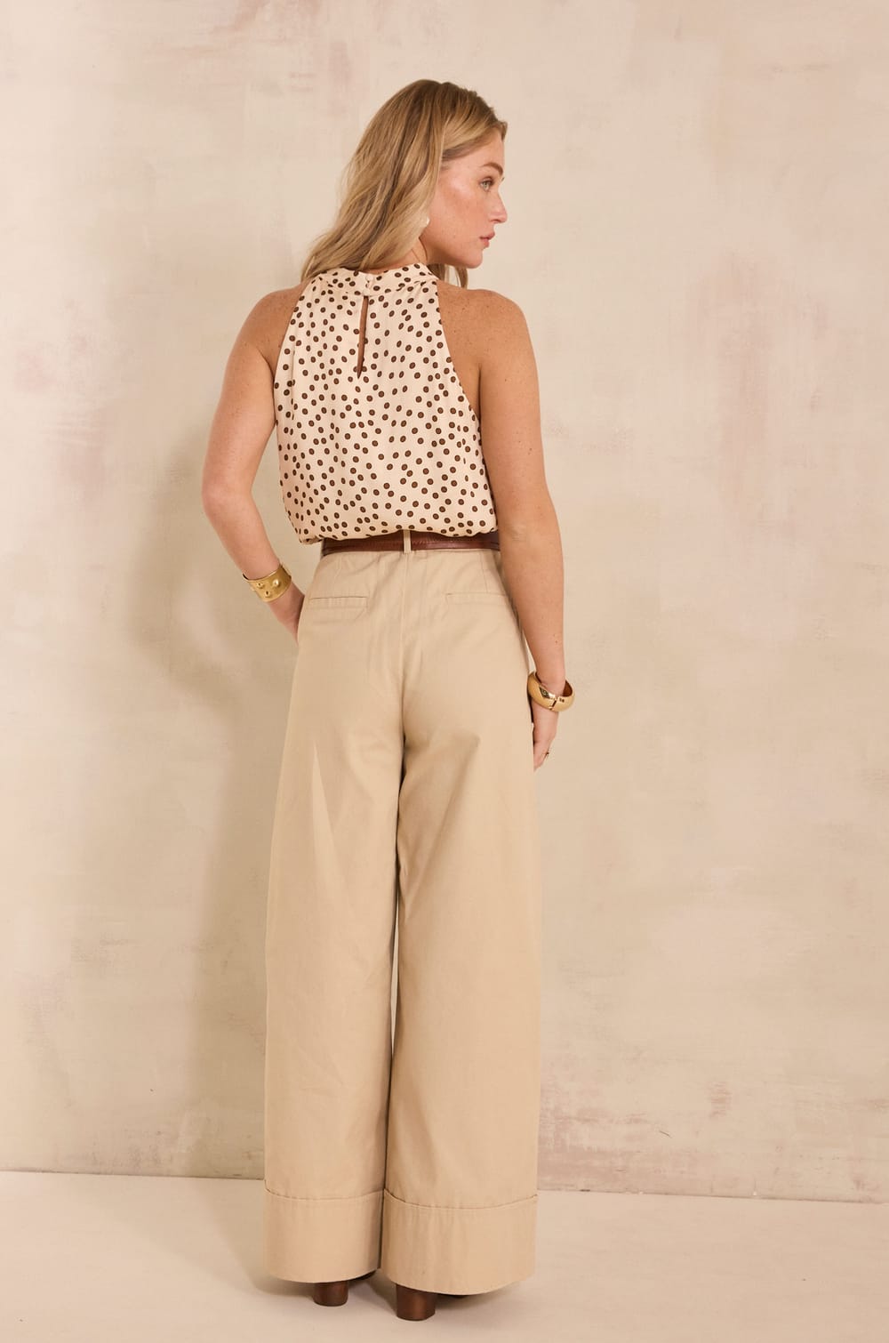 Wide cotton pants TEOPHILE;${refinementColor}