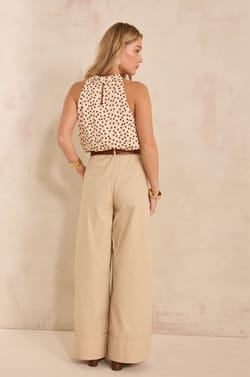 Wide cotton pants TEOPHILE;${refinementColor}