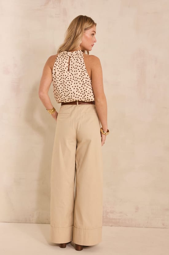 Wide cotton pants TEOPHILE;${refinementColor}