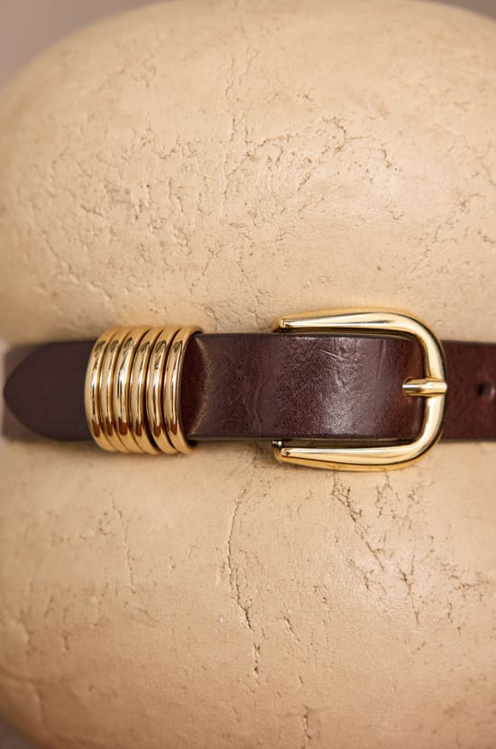 EVE 100% leather belt;${refinementColor}