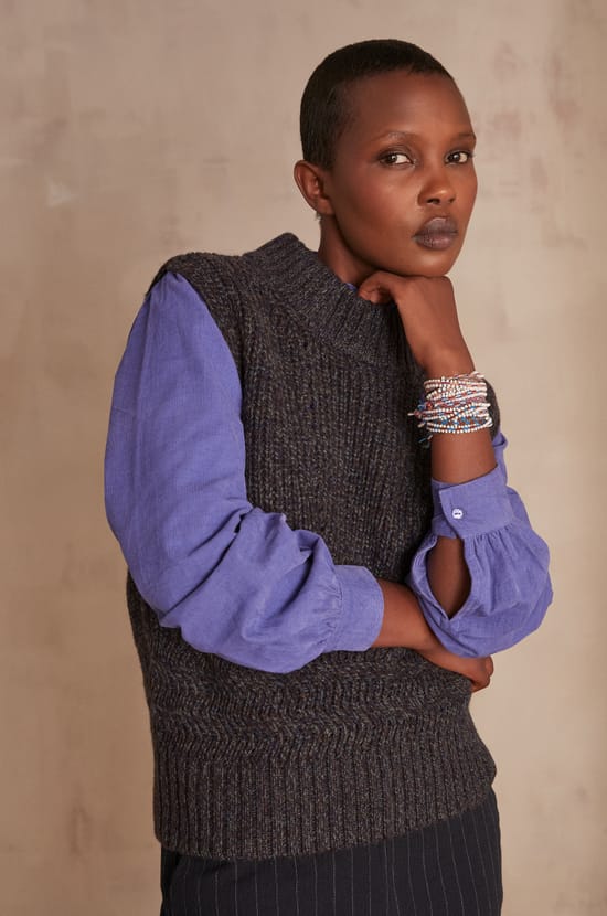 CESARIO sleeveless jumper PhotoZ | 1-2-3