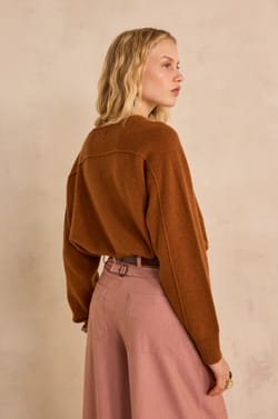 ALIX long sleeve wool sweater;${refinementColor}