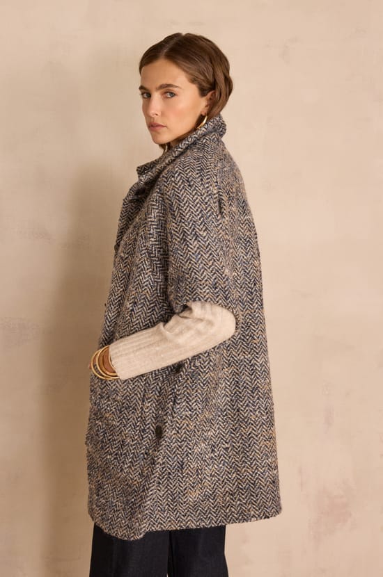 AGNES wool cape;${refinementColor}