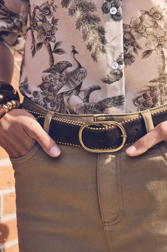 JASMINE leather Belt;${refinementColor}