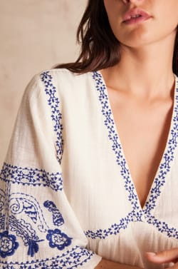Robe ROMY en coton;${refinementColor}