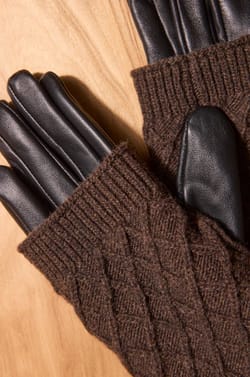 Sheep leather glove model Gaelle;${refinementColor}
