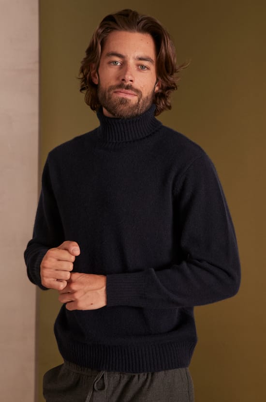 SWAN(N) unisex polo-neck PhotoZ | 1-2-3