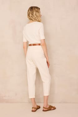 SABIL cotton chino pants;${refinementColor}