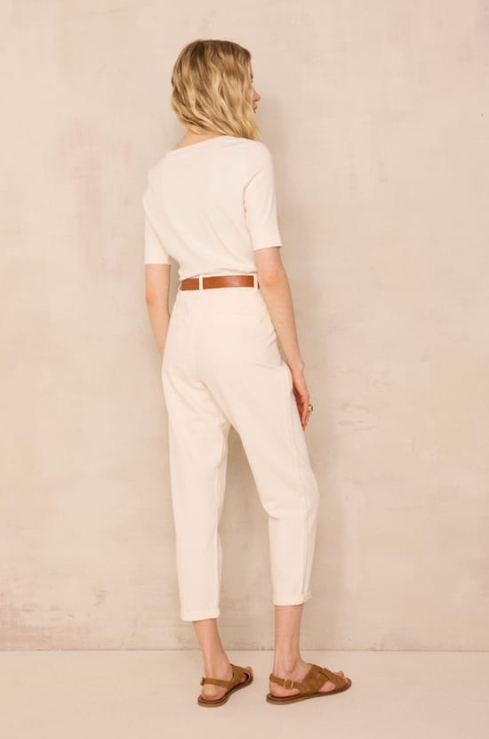 SABIL cotton chino pants;${refinementColor}