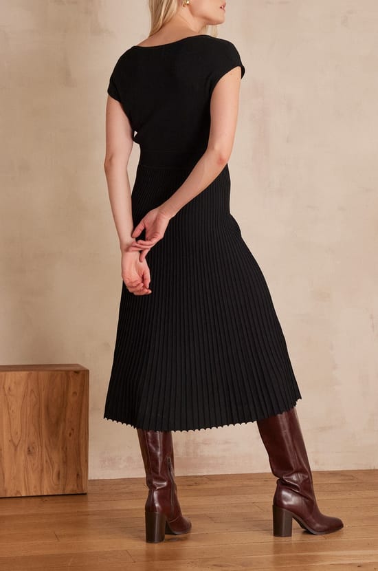Robe RIVIA en maille;${refinementColor}
