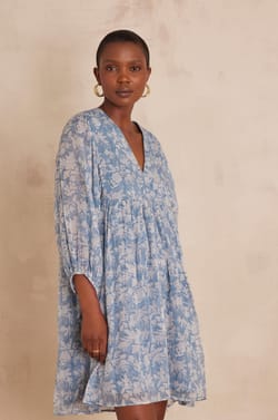 LAURIZA cotton dress;${refinementColor}