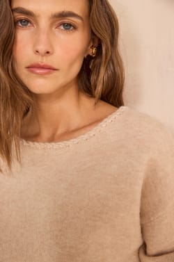 ALESIO blended wool sweater;${refinementColor}
