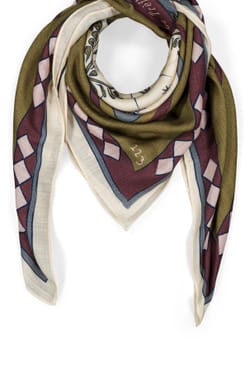 Foulard en 100% laine LOVE PROTECTION x Sophie Trem;${refinementColor}