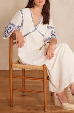 Robe ROMY en coton;${refinementColor}