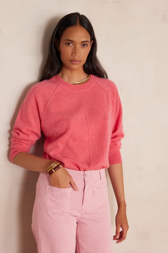 ARY jumper in 100% cashmere;${refinementColor}