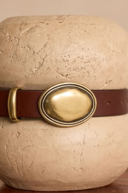 Ceinture en cuir JUSTINE;${refinementColor}