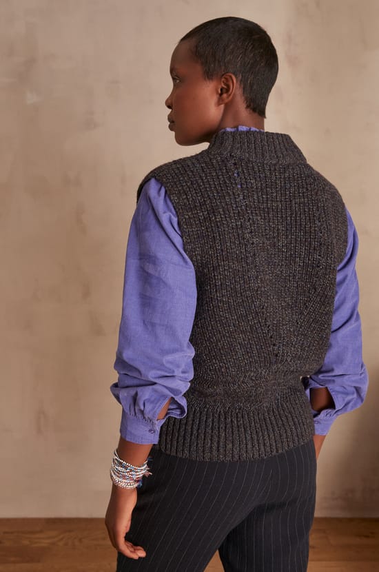 CESARIO sleeveless jumper PhotoZ | 1-2-3