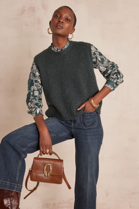 COLETTE blouse 100% cotton floral print;${refinementColor}