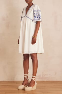 Robe RIME en coton;${refinementColor}