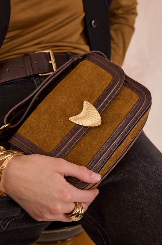 LEONARD MINI leather bag;${refinementColor}