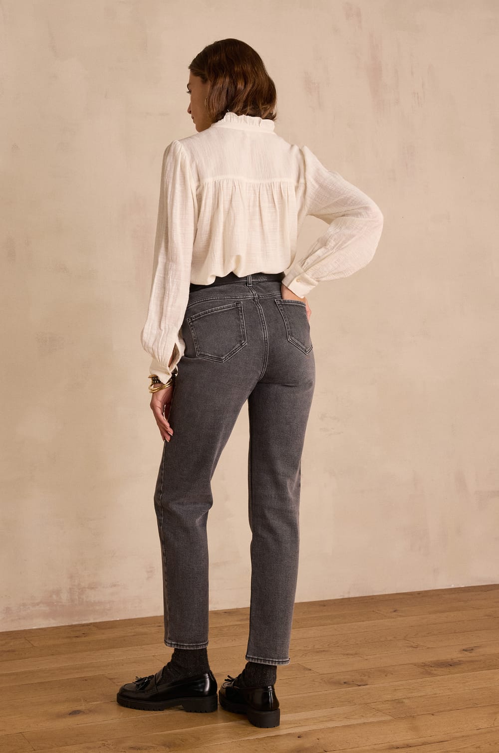LOU slim jeans in denim;${refinementColor}
