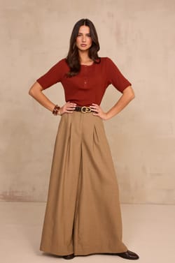 3/4 Sleeve T-shirt TESSY;${refinementColor}