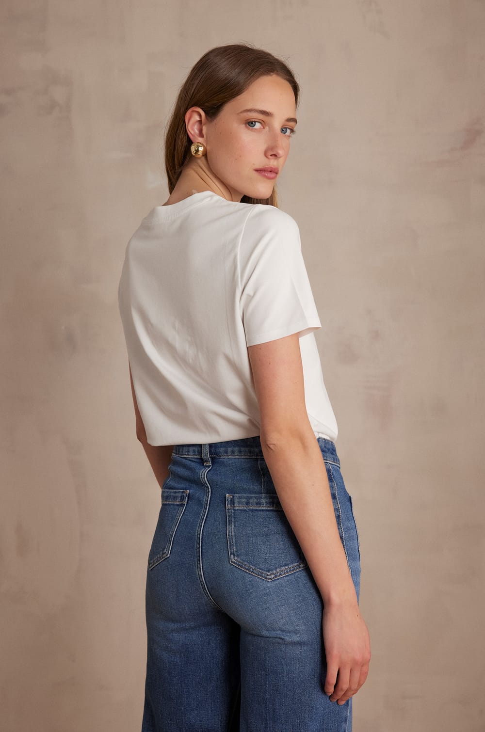 T-shirt DANIS en coton;${refinementColor}