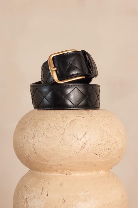 Ceinture NELLY en cuir;${refinementColor}