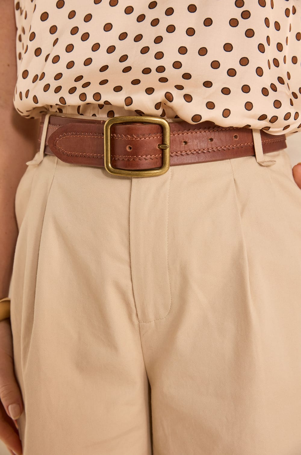 Wide cotton pants TEOPHILE;${refinementColor}