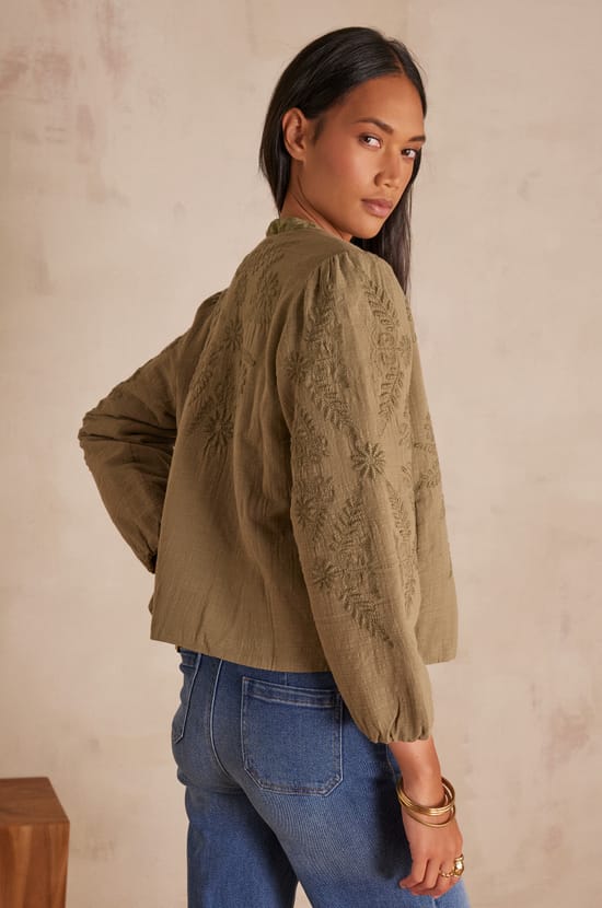 PAMINA cotton jacket;${refinementColor}